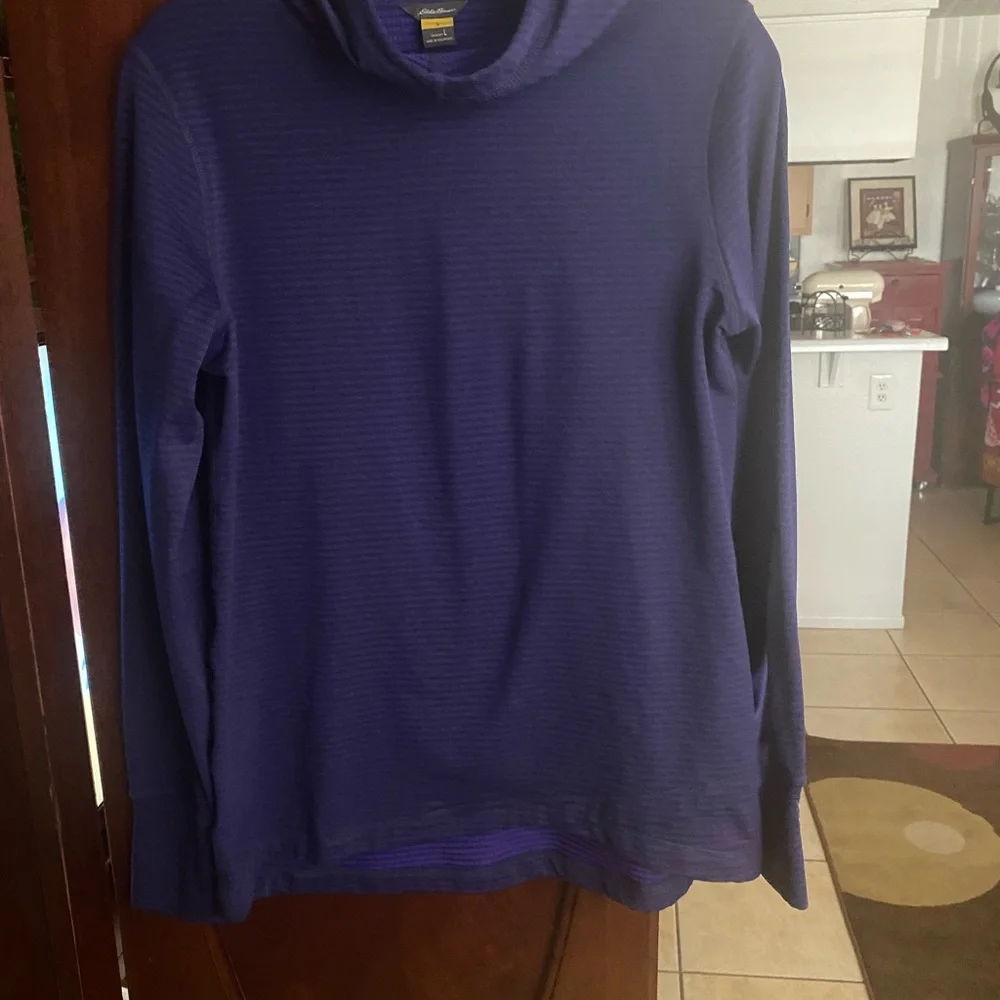 Women's Purple Hoodie - Picture 1 of 3